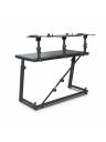 Gravity DJ Desk w/ Adjustable Loudspeaker & Laptop Trays