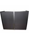 ProX Collapse and Go 4 Panel DJ Facade (Black Frame)