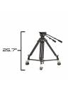 E-Image EG20A2D E-Image 2-Stage Aluminum Tripod & Dolly Kit
