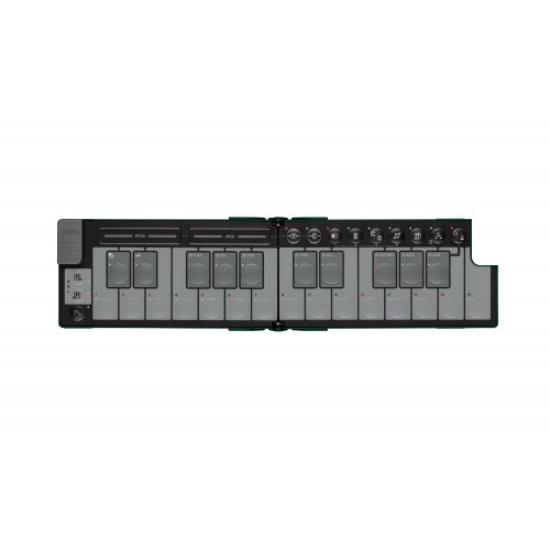 Korg nanoKEY Fold Foldable Pocket Sized MIDI Keyboard - Alpine Green