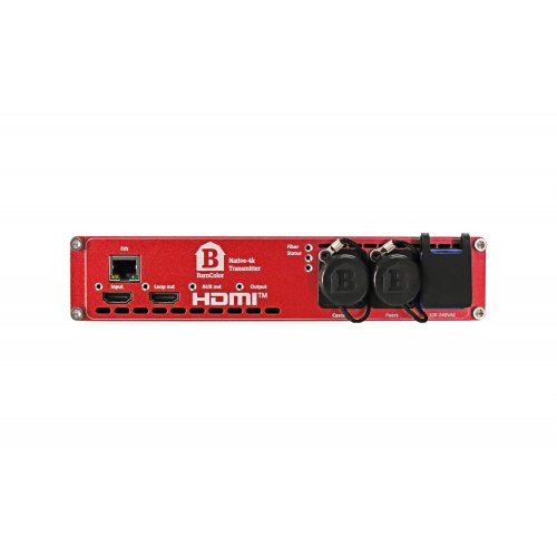 Barnfind BarnColor Native 4K HDMI Over Fiber Transmitter - Red