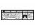 Logickeyboard Large Print Black on White NERO Slimline Keyboard - PC