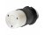 Hubbell HBL2613 Female Black Twist Lock 30a 125v 2P3W L5-30