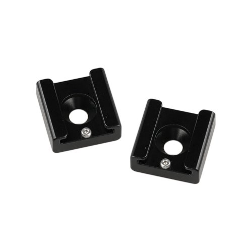 Camvate 1/4in to Shoe Mount Adapter (2-Pack)