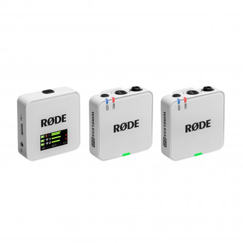 RODE Wireless Go III Dual Microphone System - White