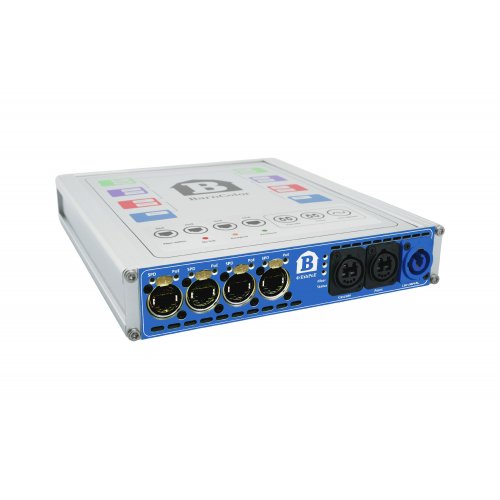 Barnfind BarnColor 4x1G RJ45 w/ PoE Video Transmitter - Blue