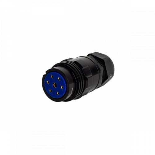 Phase 3 Soca 7-Pin In-Line Solder Female