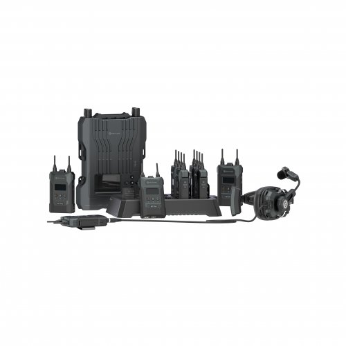 Hollyland Solidcom M1 Pro Wireless Intercom System - 8 Beltpacks, Single-Ear