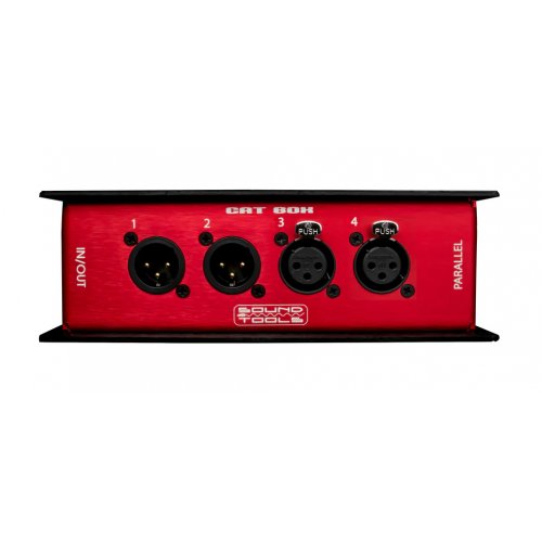 Sound Tools CAT Box 4 Audio Over CAT5 Stagebox - 2x Male, 2x Female XLR