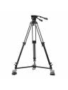 E-Image 2-Stage Aluminum Tripod Kit w/ Dolly (33 lbs Payload)