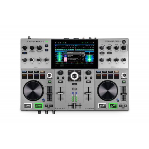 Denon DJ PRIME GO+ Battery-Powered DJ System w/ Wi-Fi Streaming