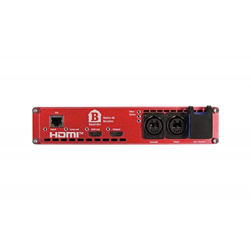 Barnfind BarnColor Native 4K HDMI Over Fiber Receiver - Red