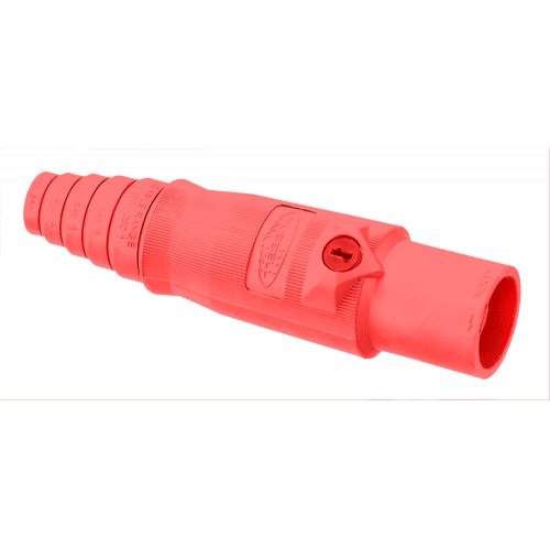 Hubbell HBL400MRD Male Red CamLock Connector 400Amp