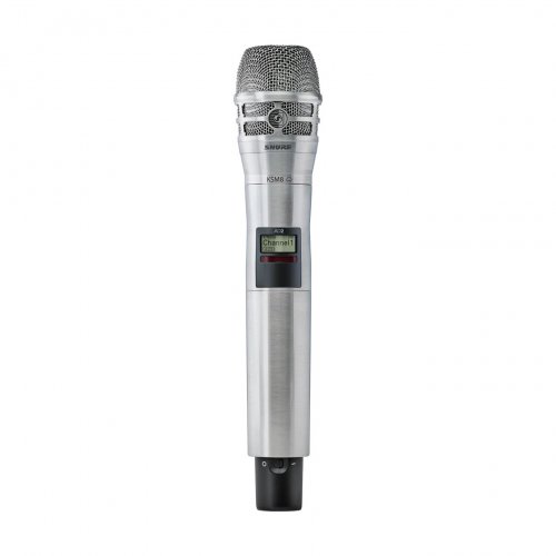 Shure AD2 Handheld Transmitter w/ KSM8 Capsule, Nickel (Freq: G57)