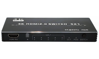 AVShop 5-Port HDMI Switch w/ Remote 4K60
