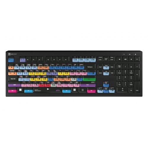 Logickeyboard Avid Media Composer (PRO Layout) ASTRA2 Backlit Keyboard - PC