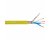 Canare L-4E6S Star Quad Mic Cable - Yellow - Per Foot