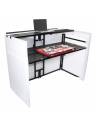 ProX Mesa Media MK2 DJ Facade w/ TV Mount