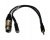 BRTB Smart Phone Mic Adapter Cable TRRS to XLR w/ 3.5mm Headphone Jack