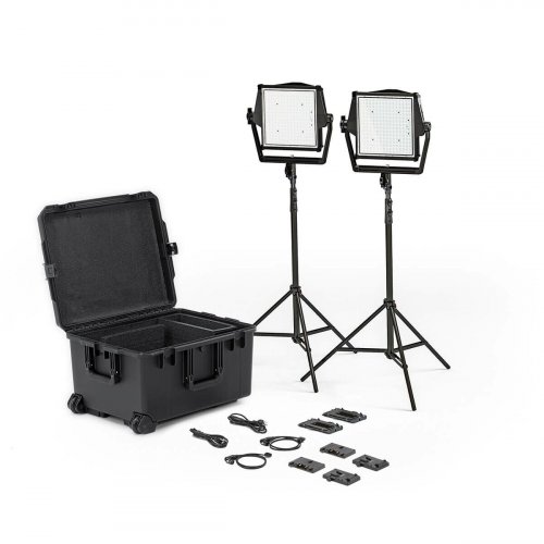 Litepanels Astra IP 1x1 Traveler Duo GM&VM Kit (Standard Yoke)