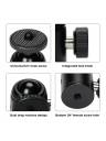 Obsbot Extendable Tripod Mini Ball Head