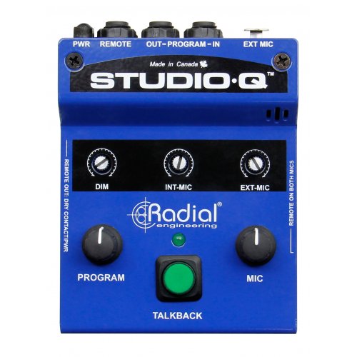 Radial Studio-Q Desktop Talkback Controller