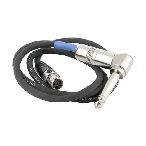 Lectrosonics MI33PRA TA5F to Right-Angled 1/4-inch Passive Instrument Cable