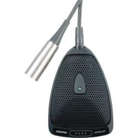 Shure MX393/O Omnidirectional Boundary Condenser Microphone - Black