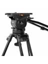 E-Image 2-Stage Aluminum Tripod Kit w/ Dolly (33 lbs Payload)