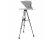 E-Image Aluminum PTZ Tripod w/ 100mm Flat Base, 88 lbs Payload - Field Kit