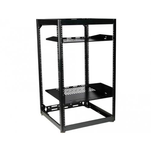 AVShop Stackable Open Frame Network AV Rack - 20U