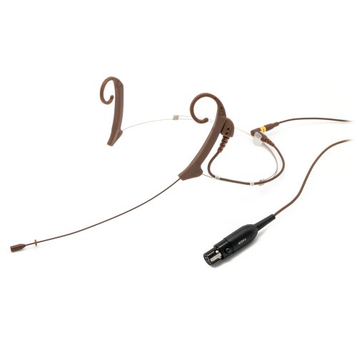 THOR SHADOW SH20 Dual Ear Headworn Mic - Brown, TA4F