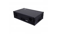 Headliner Pitch Black Flight Case w/Laptop Tray & Wheels for System One
