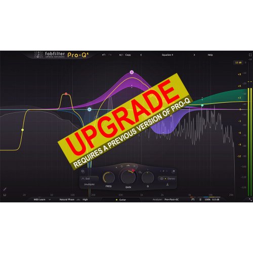 FabFilter Pro-Q 4 EQ Plug-in - Upgrade (Download)