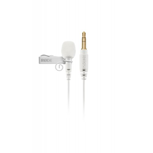RODE Lavalier GO Lav Mic for TRS or Wireless GO - White