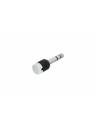 Cable Techniques Low-Profile Right Angle 1/4in TRS w/Standard Cap - White