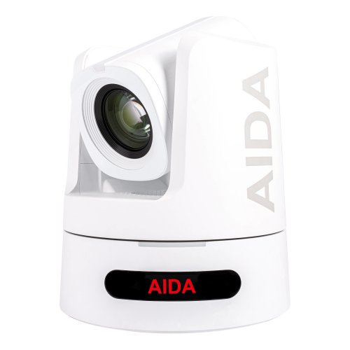 AIDA PTZ4K12G-FNDI-X30 4K NDI/HX3 12G-SDI PTZ Camera w/ 30x Zoom - White