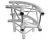 Global Truss F34 3-Way Rounded Corner - 1.64ft / 0.5M
