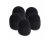 On-Stage Stands ASWS58B5 Black Windscreens (5 Pack)