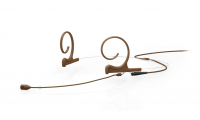 DPA 4288 CORE+ Directional Flex Earset Mic w/ MicroLock - 100 mm Boom (Brown)