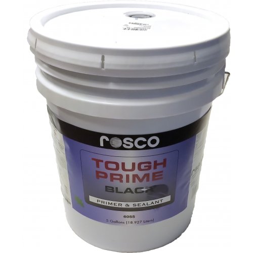 Rosco 6055 Tough Prime Primer and Sealant - Black 5 Gal