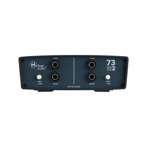 Heritage Audio 73 DI 2 Dual Channel 73-Infused Active D.I. Box