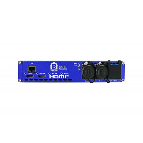Barnfind BarnColor Native 4K HDMI Over Fiber Transmitter - Blue