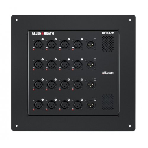 Allen & Heath DT164W 16x4 Dante Wall Box