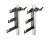 Manfrotto B/P Clamps - 2 Holder Hooks Mounted On 2 Superclamps
