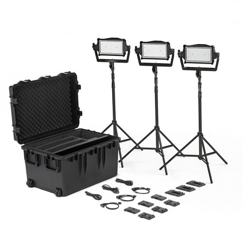 Litepanels Astra IP Half Traveler Trio GM&VM Kit (Standard Yoke)