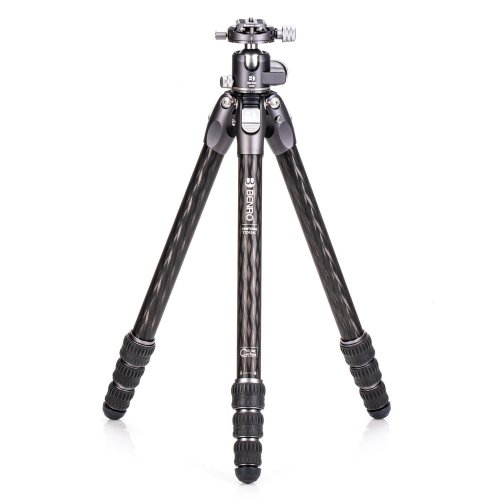 Benro Tortoise Columnless Carbon Fiber Tripod w/ GX30 - 2 Series, 4 Sections