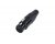 Rean RC3F-BAG 3 Pin Female XLR Connector w/ Finger Grooves - Black