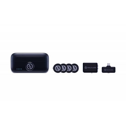 Hollyland Lark M3 Wireless Microphone System - 4TX/2RX
