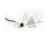 Bubblebee The Lav Concealer for Sennheiser ME 2 - White
